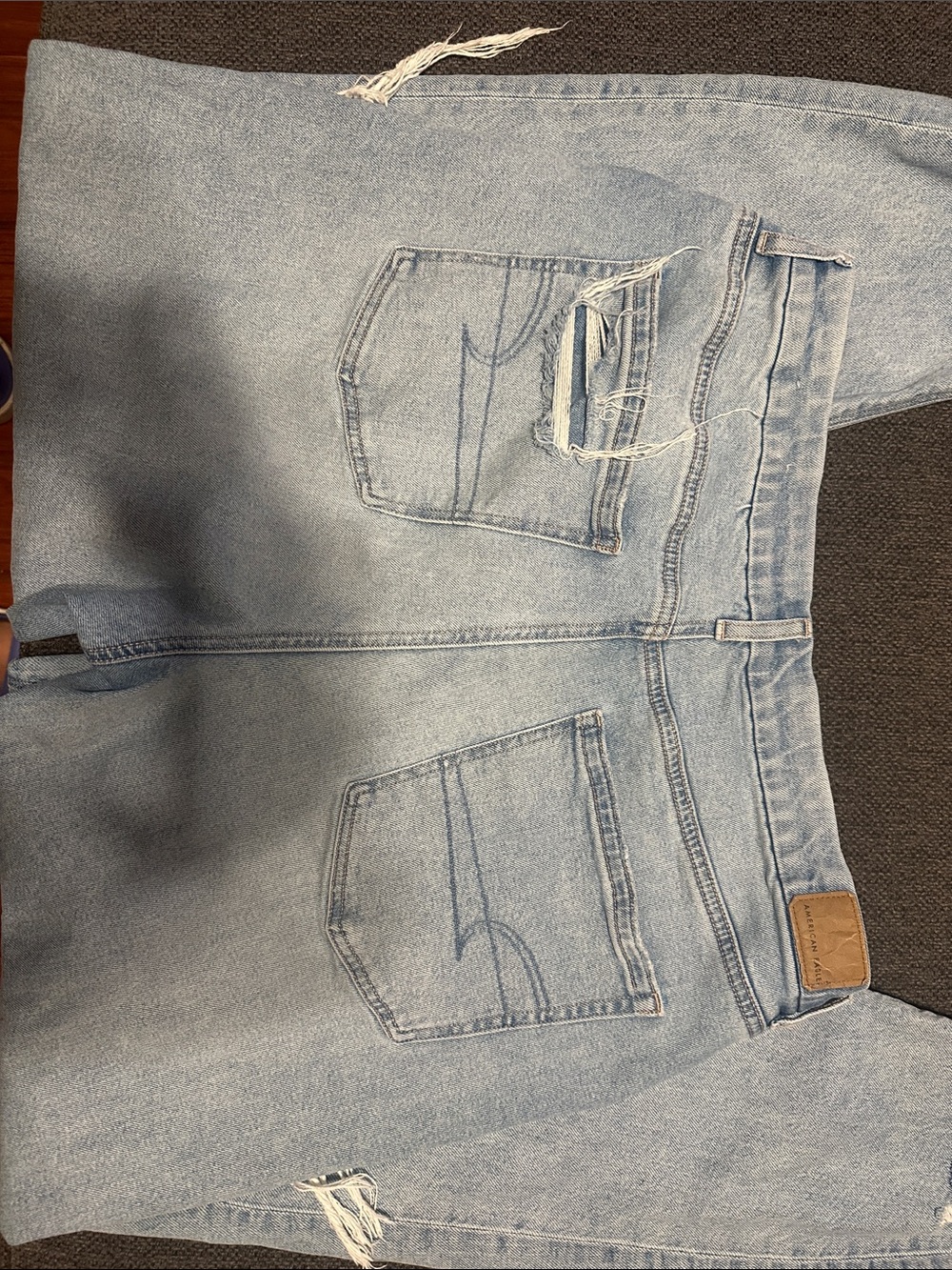 American Eagle Outfitters Light Blue High-Rise Women’s Jeans - Picture 4 of 4